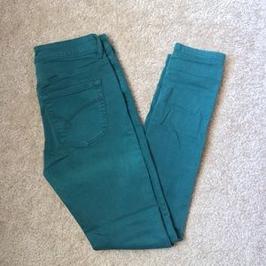 Bullhead High Rise Skinny Denim Jeans Size 0